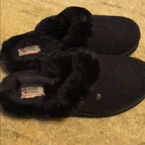 Women’s BOBs by Skechers memory foam slippers
